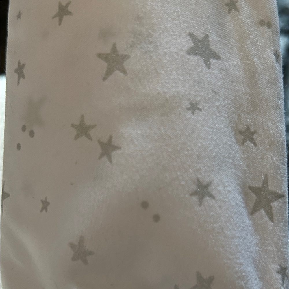 Pillowfort White Star Microfiber Twin Sheet Set - Picture 6 of 6